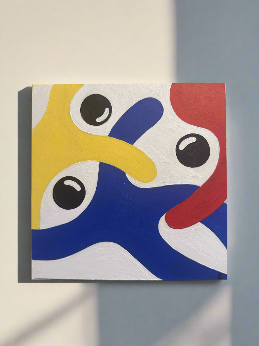 “Primary B” Original Painting