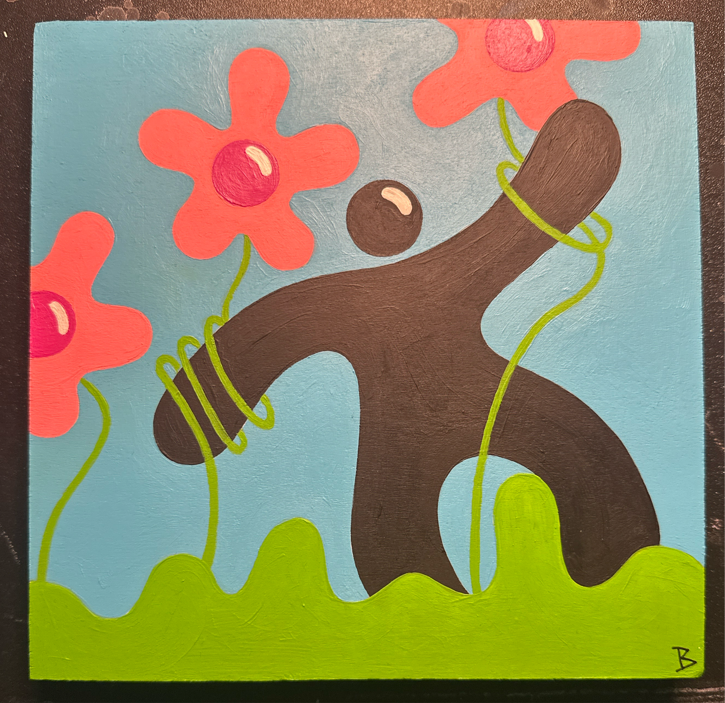 “B in Spring” Original Painting