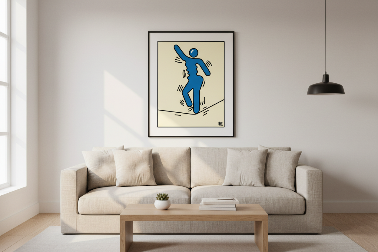 Balancing B Art Print