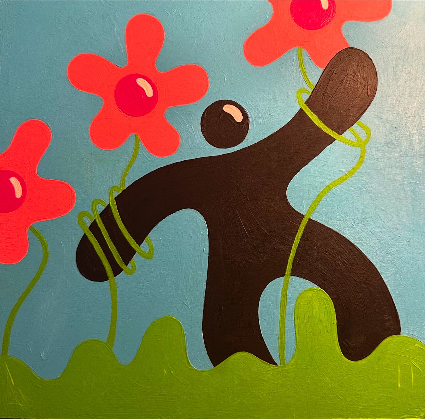 “B in Spring” Original Painting