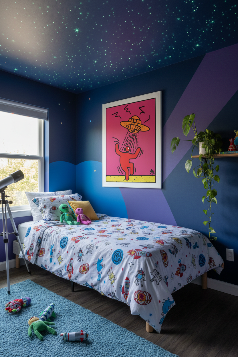 Beam Up B Art Print