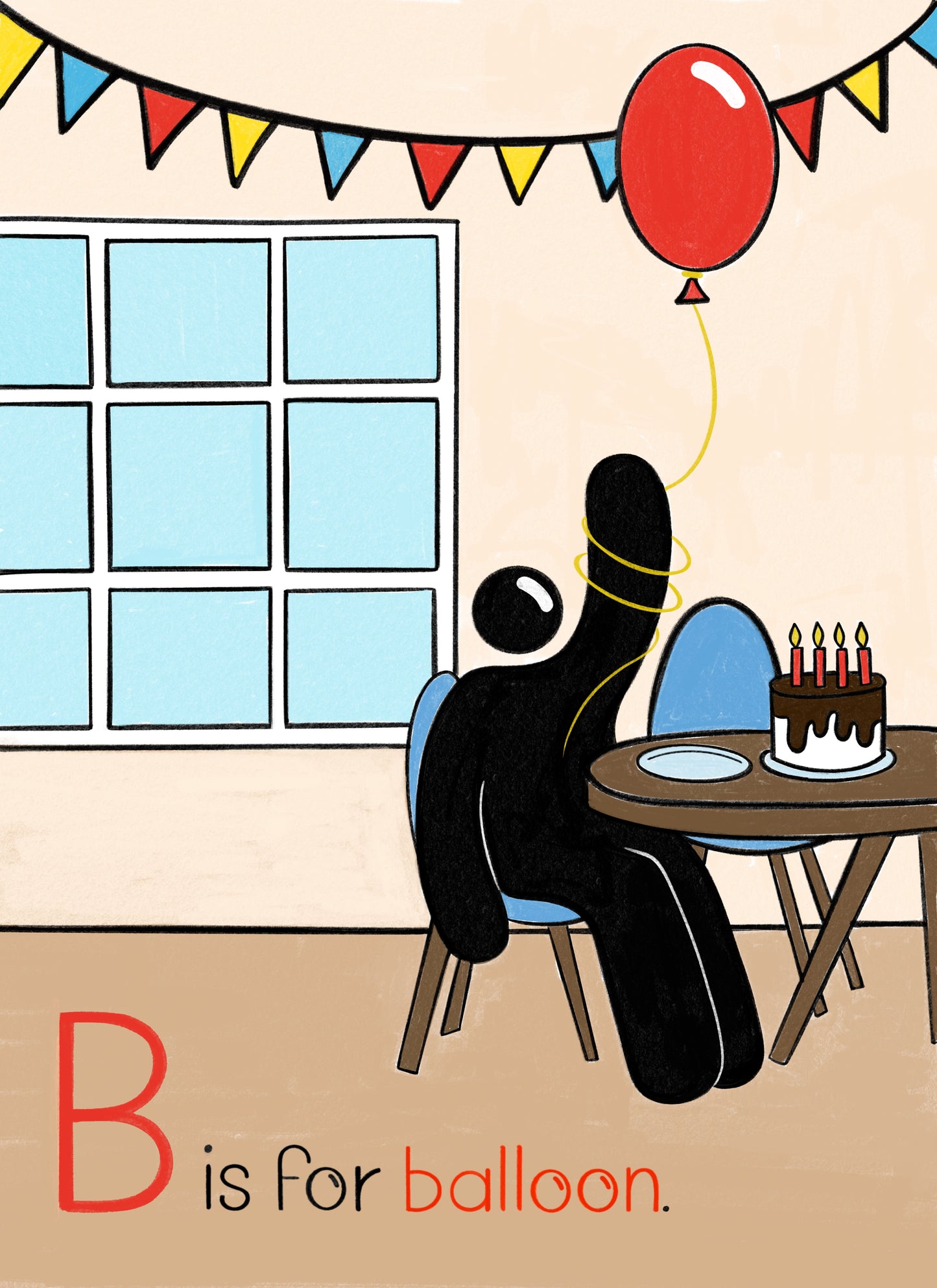 B Is For Balloon