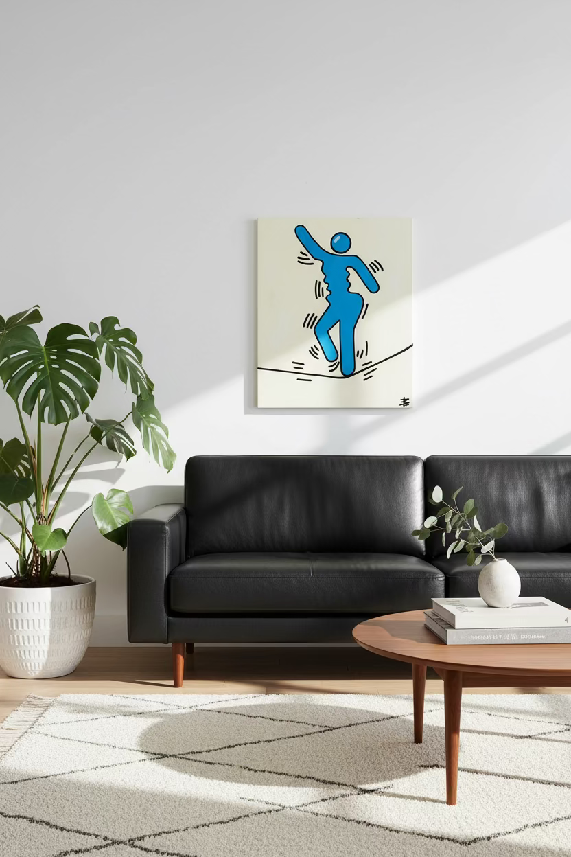 Balancing B Original Painting