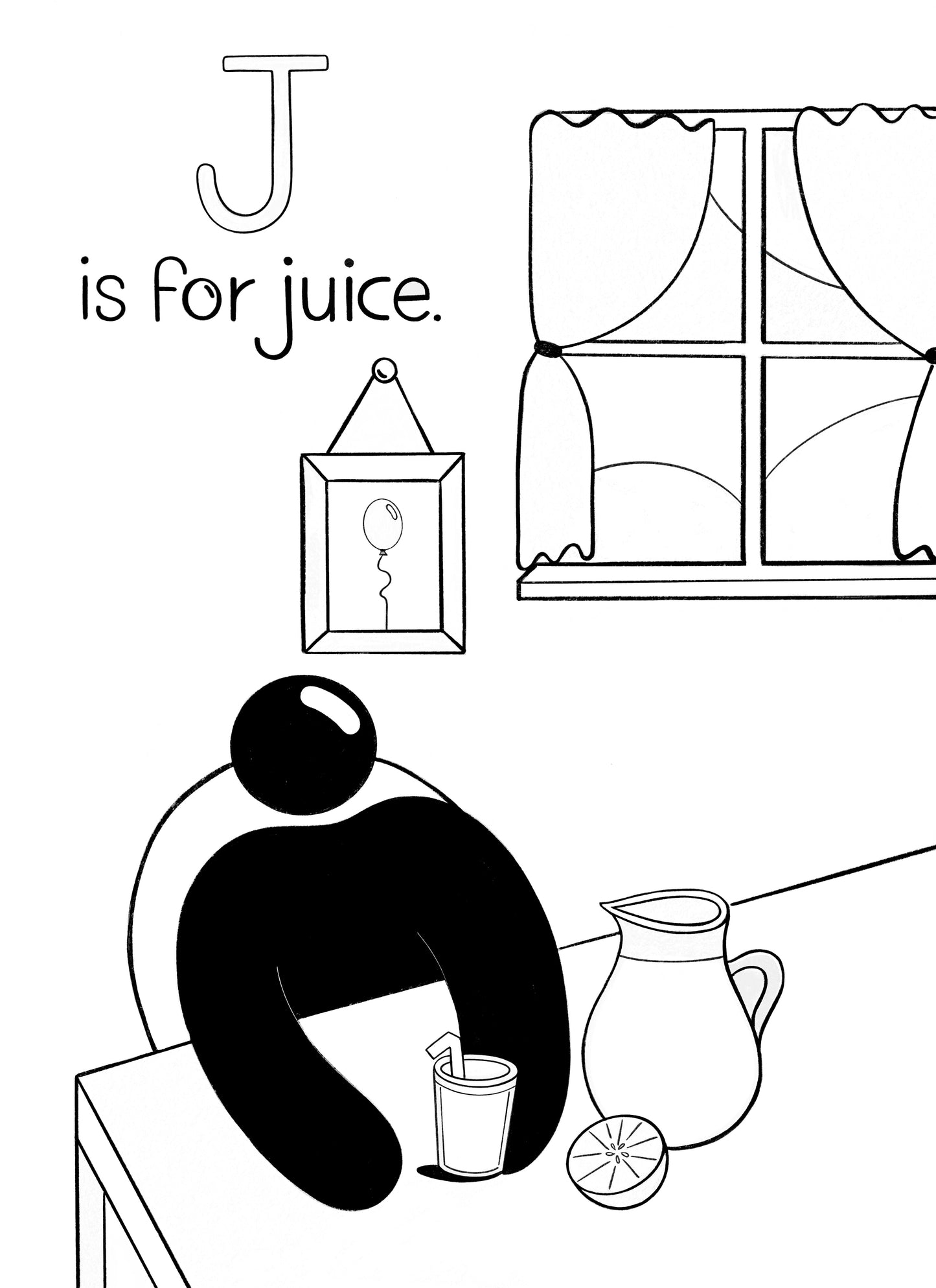 'B is for balloon' Alphabet Book with Artist Bundle (Softcover)