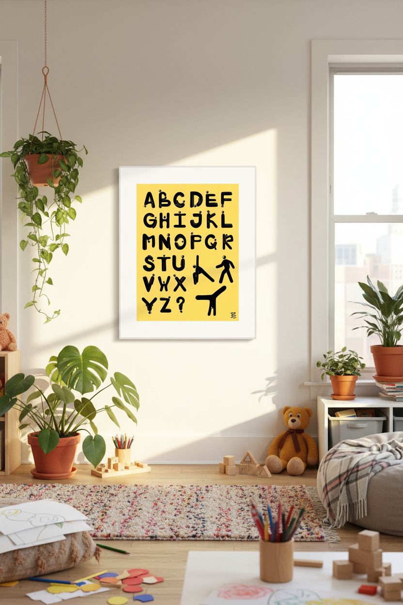 The aBc's Art Print