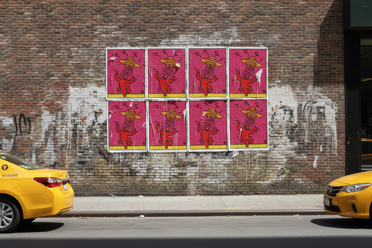 Beam Up B Art Print