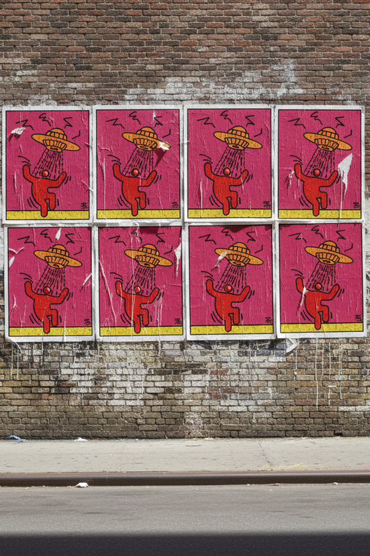 Beam Up B Art Print