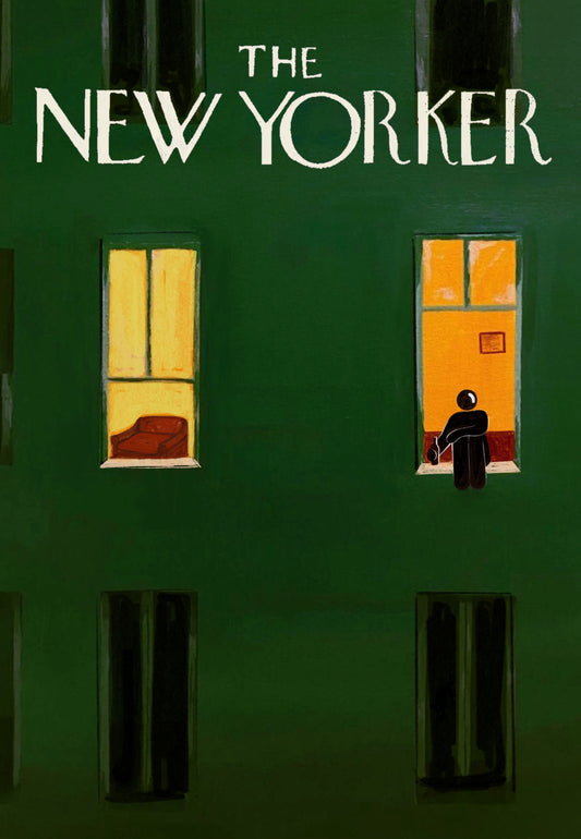 B New Yorker Green Building Illustration