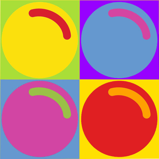 B x Pop Art Illustration