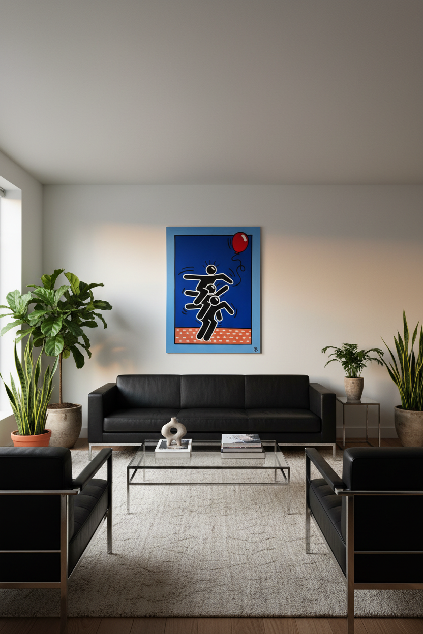 3 B's and a Balloon Art Print