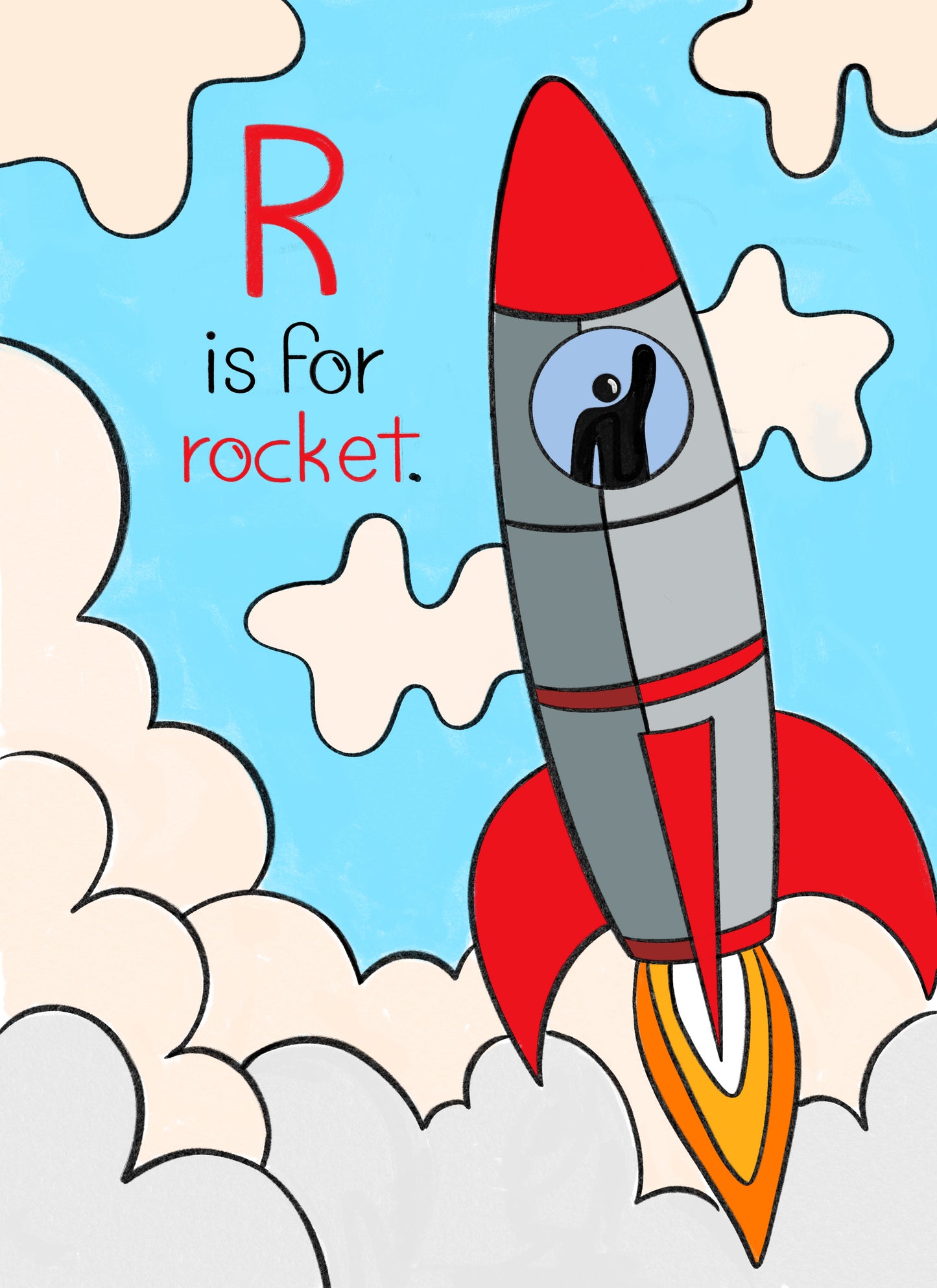 'B is for balloon' Alphabet Book with Artist Bundle (Hardcover)