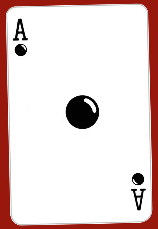B Playing Card Illustration