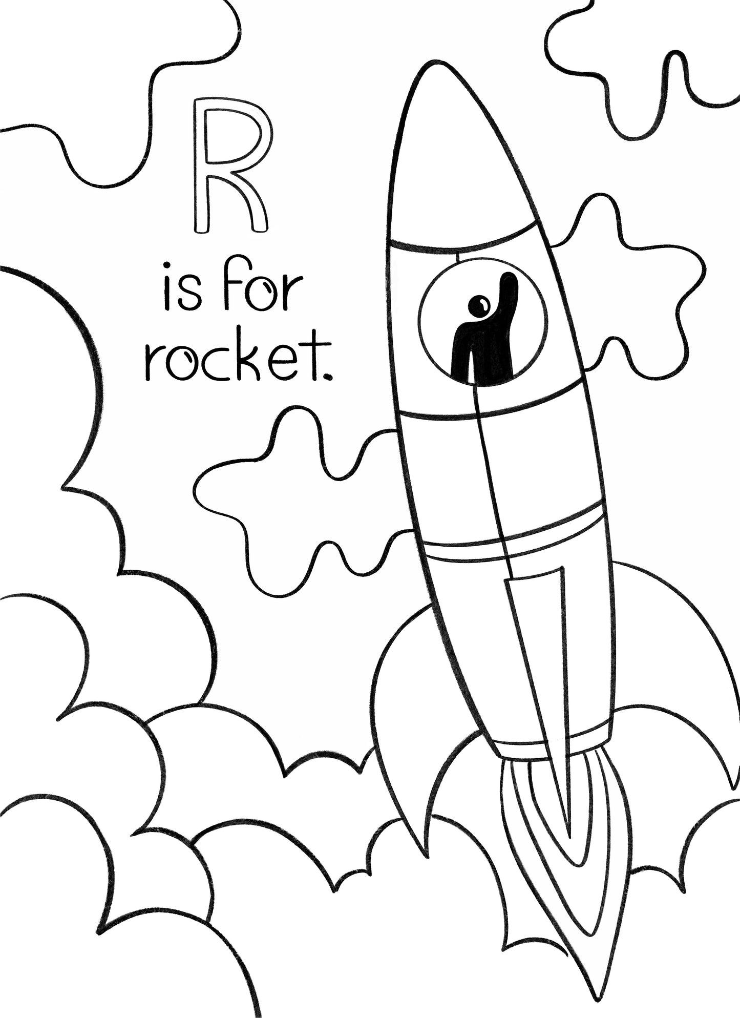 'B is for balloon' Alphabet Book with Artist Bundle (Hardcover)