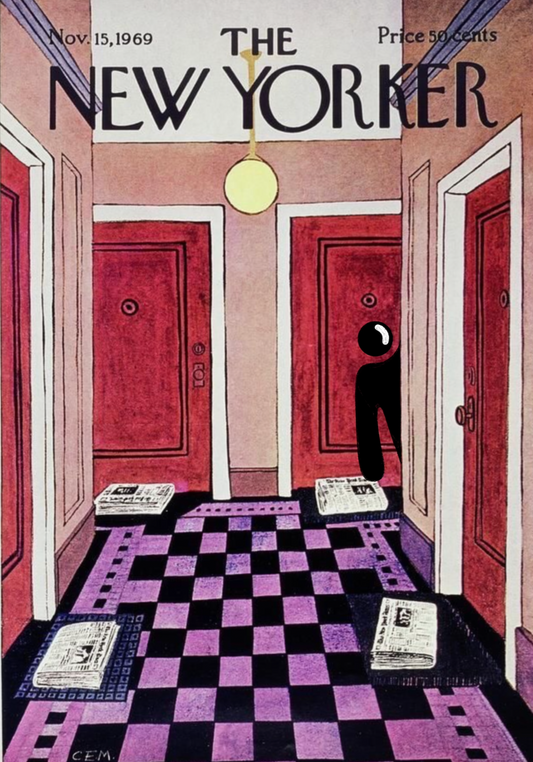 B is A New Yorker #11 Print